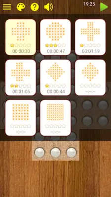 Marble Solitaire Puzzle android App screenshot 5